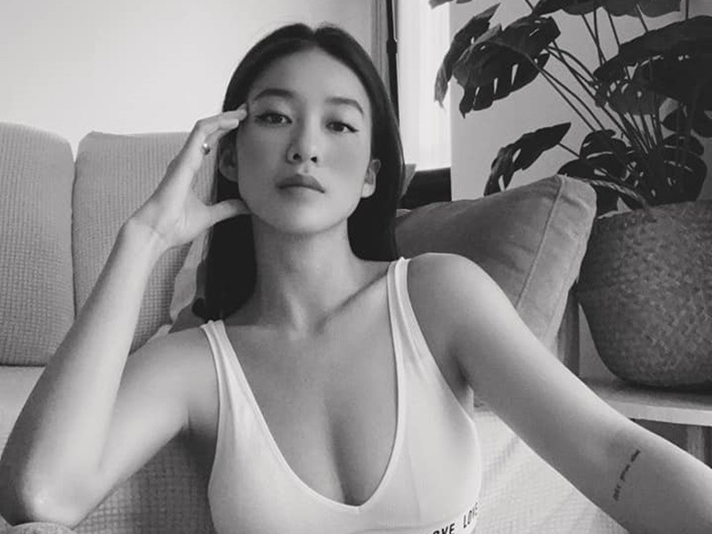 Khả Ngân hiện tại đã lấy lại phong độ. Cô sở hữu body đầy đặn hơn.