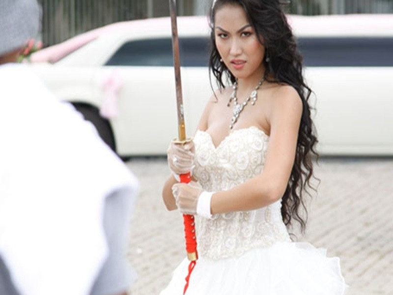 Năm 2011, cô tham gia loạt phim điện ảnh “Cô dâu đại chiến”, “Long ruồi”, “Cột mốc 23”...Ảnh: Bưu điện Việt Nam