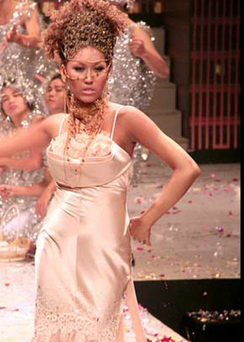 Năm 2004, nữ người mẫu đoạt giải Bạc siêu mẫu khu vực phía Nam. 2 năm sau, Phi Thanh Vân hợp tác với một công ty người mẫu danh tiếng của Mỹ. Ảnh: Đất Việt