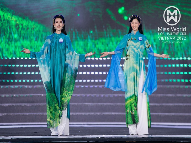 Phương Nhi ngày càng tỏa sáng ở cuộc thi Miss World Vietnam năm nay.
