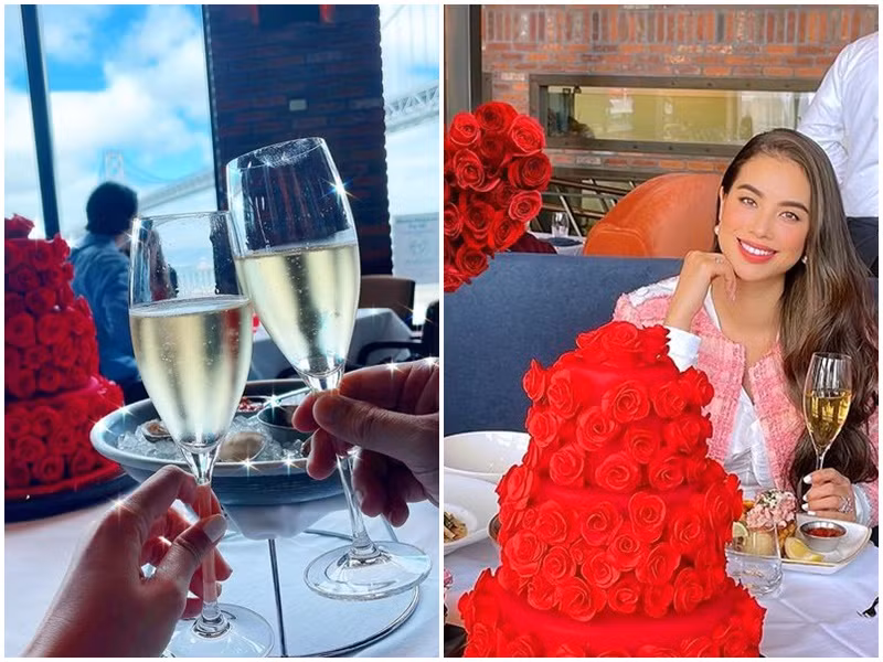 Phạm Hương sang Mỹ rồi sinh hai con cho bạn trai đại gia. Cô rất hiếm chia sẻ ảnh nửa kia.