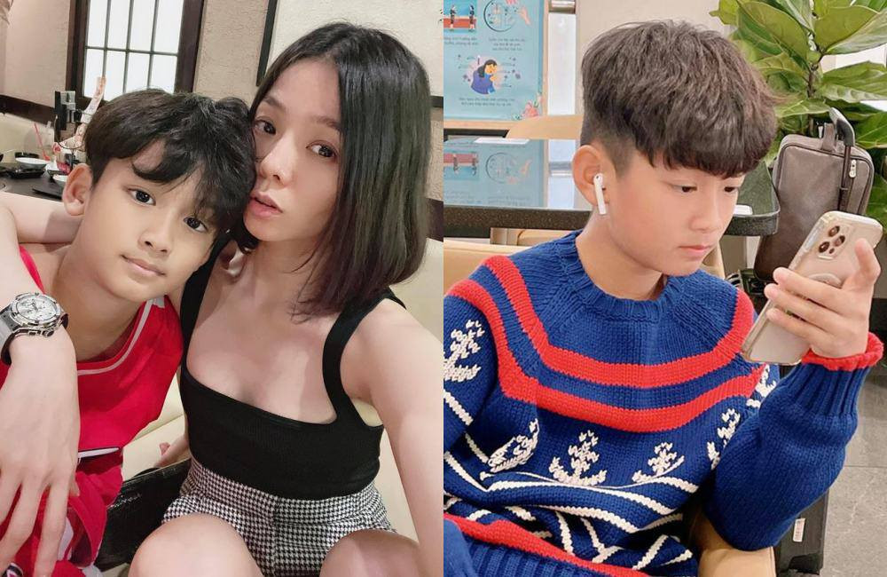 Bé Kỳ Anh còn sở hữu nhiều món đồ công nghệ hiện đại, đắt tiền. Có thể nói, trong dàn nhóc tì nhà sao Việt sinh ra đã “ngậm thìa vàng”, con trai Lệ Quyên gây chú ý nhất. Ảnh: Phụ nữ Việt Nam