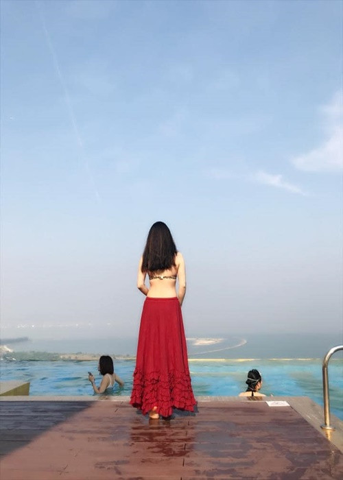 Nhờ tập luyện yoga, được gia đình ủng hộ, động viên, Quách Thu Phương cân bằng được cuộc sống, sức khỏe cũng ngày càng cải thiện.