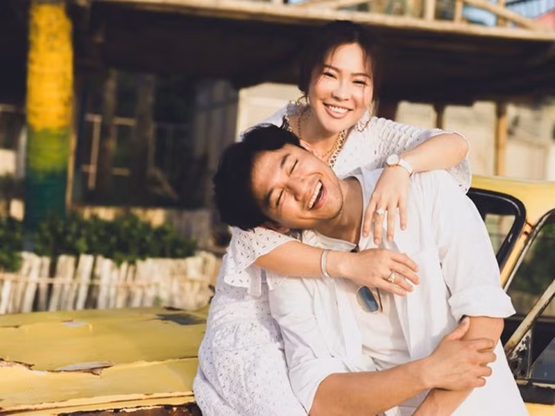 Mới đây, trong cuộc phỏng vấn với Saostar, Quý Bình chia sẻ, anh ước mình mang thai thay vợ để gánh hết những đau đớn. Ảnh: Tiền Phong