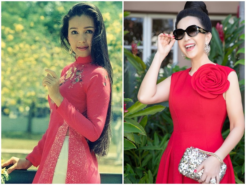 Ngoài làm người mẫu ảnh lịch, Diễm My đóng nhiều bộ phim như: “Rừng lạnh”, “Vết thù năm tháng”, “Dòng sông hoa trắng”, “Thủ môn từ trên trời rơi xuống”, “Phát tài thấy mệt”. Hiện tại, cô thi thoảng mới tham gia sự kiện giải trí. Ảnh: VOV, FBNV