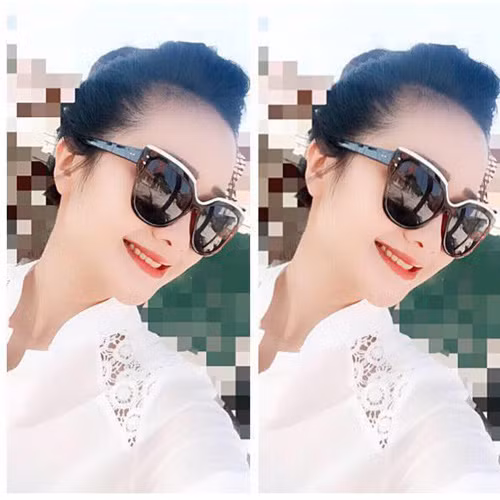 Không giống như cú lao dốc nhan sắc khi mang bầu, Cẩm Nhung phải nỗ lực rất nhiều để cải thiện ngoại hình sau sinh. Cô giảm béo bằng cách hạn chế ăn tinh bột, kiêng tuyệt đối đồ ngọt, uống nhiều nước kết hợp tập thể dục. Tháng đầu tiên sau sinh, Nhung giảm liền 12kg (còn 73kg), tháng thứ hai giảm 10kg và đến thời điểm hiện tại, khi em bé tròn 7,5 tháng tuổi, cô chỉ còn 53kg.