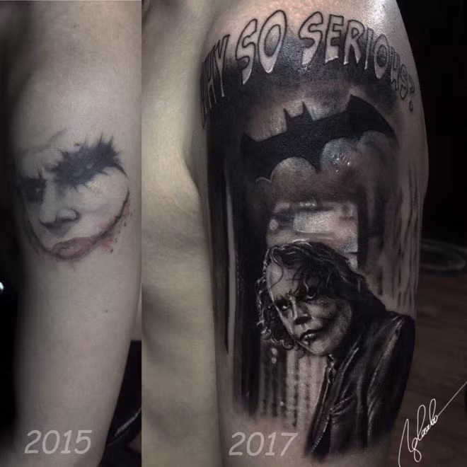 Nam thợ xăm Hà thành chia sẻ anh theo đuổi xăm tả thực từ những ngày đầu vào nghề, đặc biệt là chân dung. Thời gian đầu, 9X tự học qua YouTube và các diễn đàn mạng. Sau đó, Thanh Cao chia sẻ kinh nghiệm với những người có cùng đam mê để học hỏi lẫn nhau.