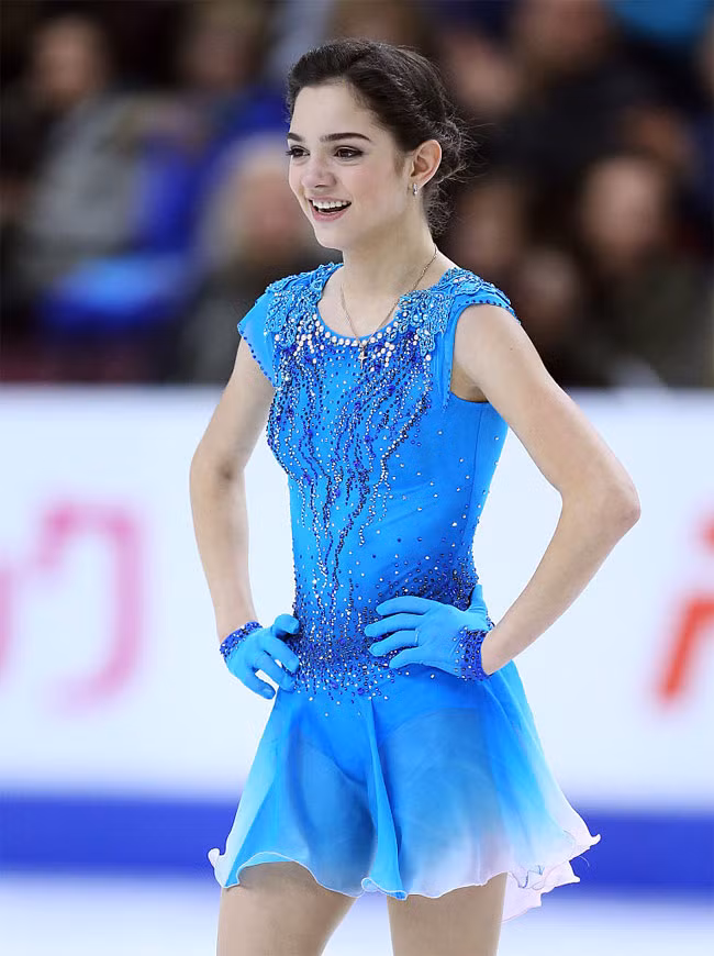 Vẻ đẹp khả ái của nữ vận động viên xứ bạch dương được nhiều người hâm mộ.