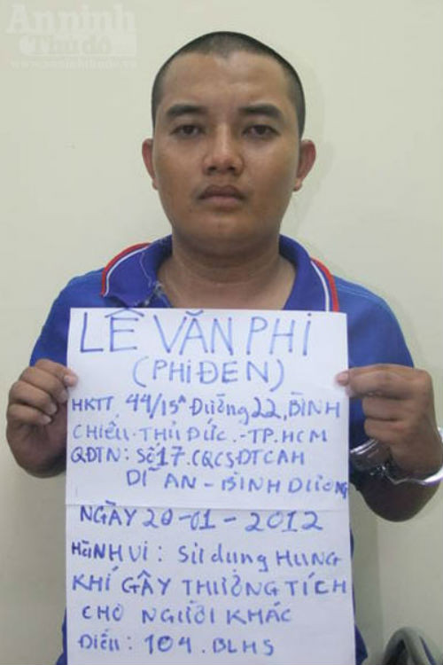 Phi "đen" khi bị bắt