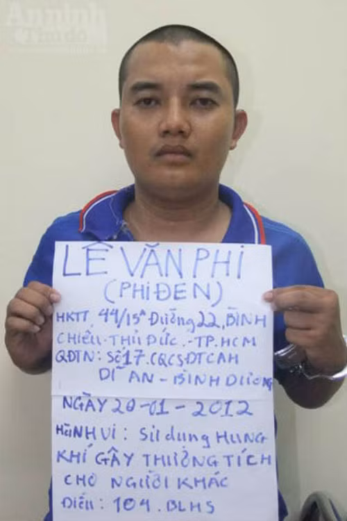 Phi "đen" khi bị bắt