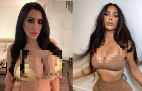 Cô gái trải qua chục lần "dao kéo" để giống Kim Kardashian - Hình 2 Co gai trai qua chuc lan