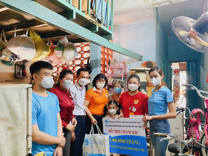 Các hoạt động thiện nguyện của Hoa hậu Hòa bình Quốc tế Thùy Tiên được công chúng đánh giá cao.