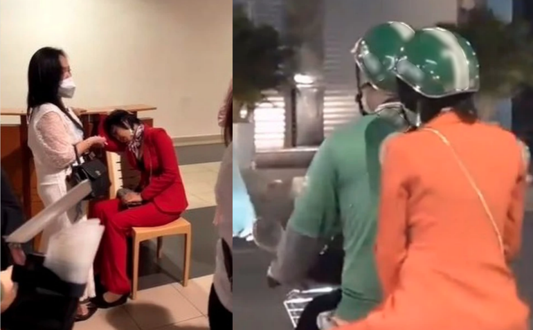 Vì sao mẹ Thùy Tiên lủi thủi đi xe ôm về một mình? - Hình 2 Vi sao me Thuy Tien lui thui di xe om ve mot minh?-Hinh-2