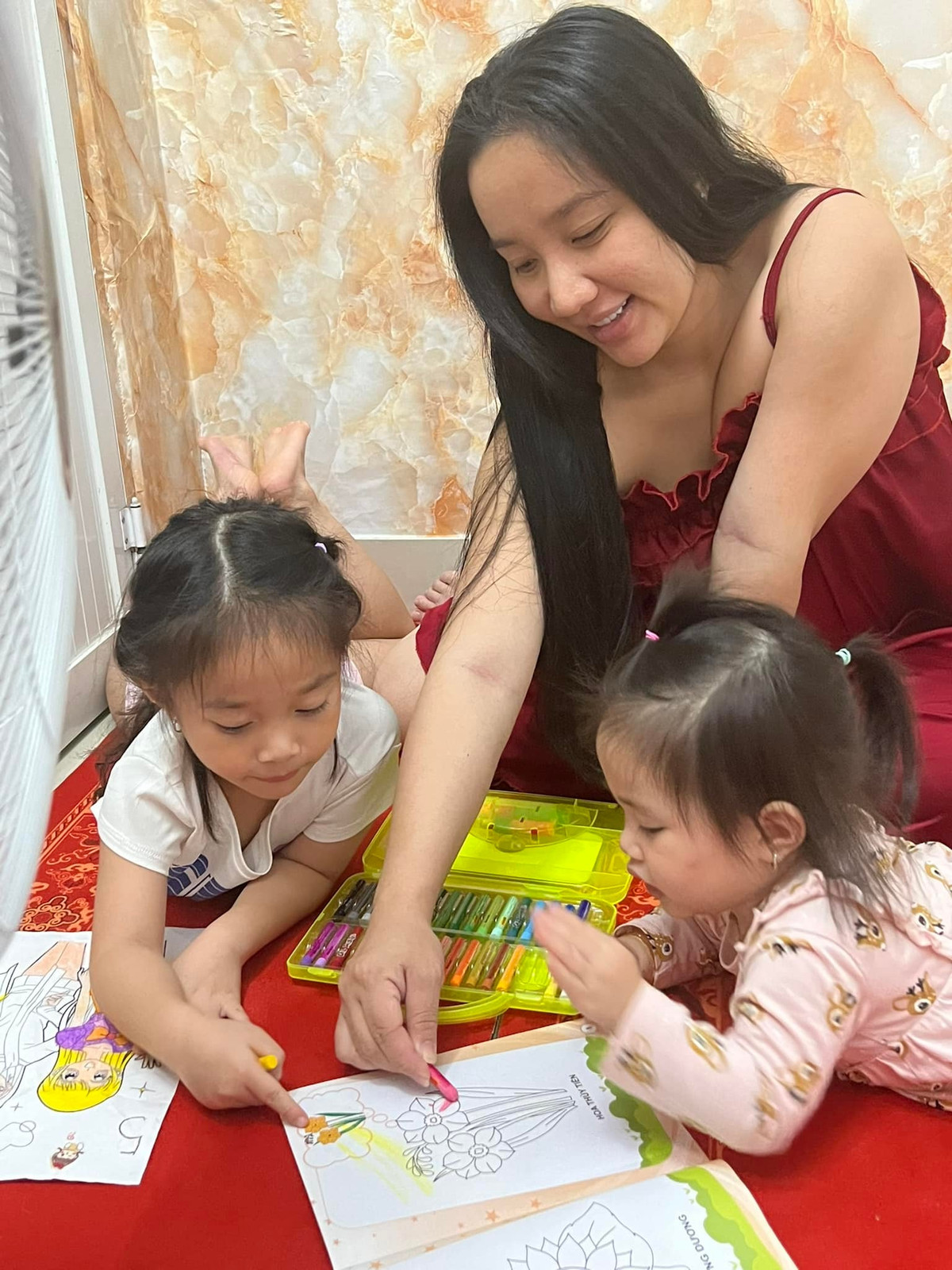 Cặp đôi đã có hai cô con gái chung Bảo Nhi, Bảo Ngọc.