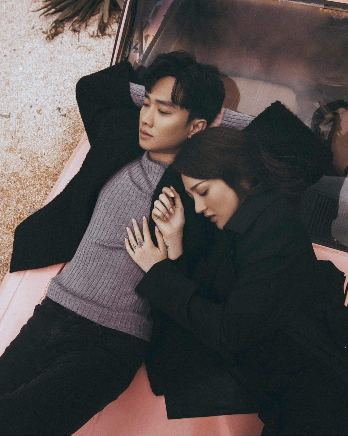 Trước thắc mắc của fan, Quốc Trường giải thích anh đơn phương "cảm nắng" nữ ca sĩ.