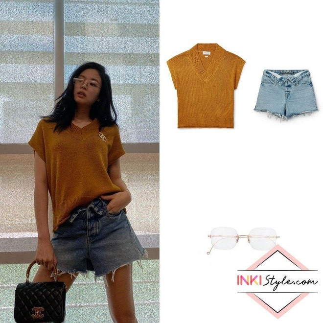Quý cô thời trang Jennie (Black Pink) cũng nhanh chóng cập nhật xu hướng.