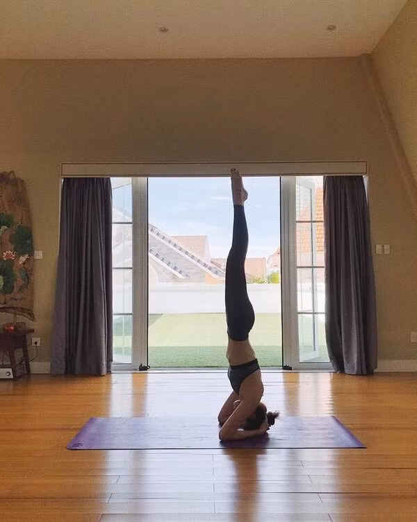 Tăng Thanh Hà sở hữu vóc dáng cực đẹp dù đã sinh nở.