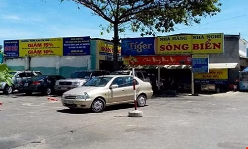 Nhà hàng Sóng Biển - nơi xảy ra vụ việc.