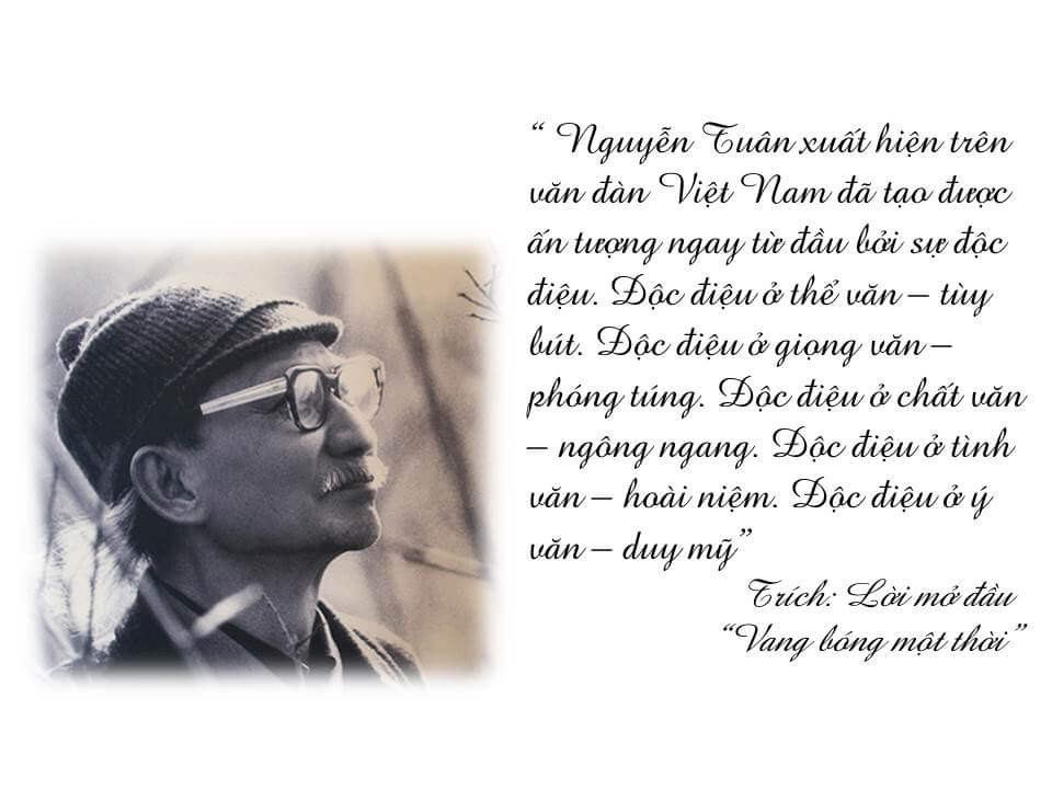 Vang bóng một thời gồm nhiều truyện chia làm hai mảng tàn bạo, phũ phàng rùng rợn và thanh tao nhẹ nhàng thi vị.