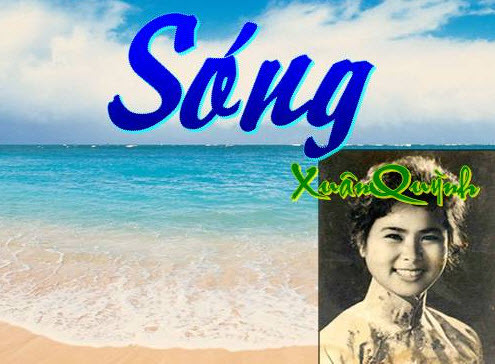 Trước vẻ đẹp của sóng trên biển Diêm Điền, Xuân Quỳnh đã viết những câu thơ tình: Sóng bắt đầu từ gió/Gió bắt đầu từ đâu/Em cũng không biết nữa/Khi nào ta yêu nhau.