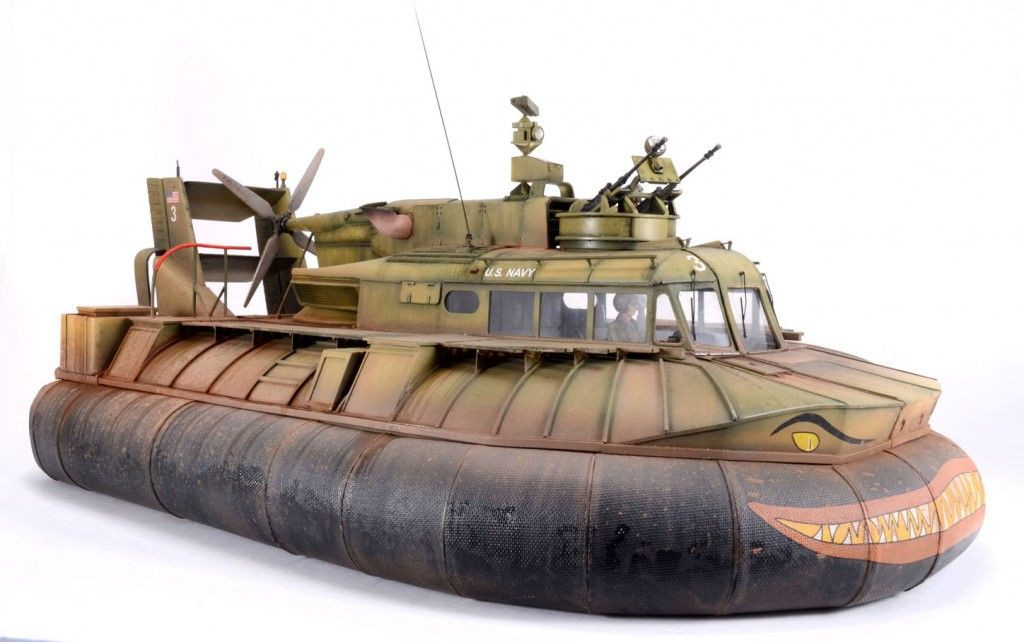 Tàu đệm khí tuần tra SK-5 là phương tiện được đánh giá là hiện đại vào thời điểm đó. Chúng lớn hơn nhiều so với các tàu tuần tra đường sông PBR Mk.2 tiêu chuẩn. Tổng lượng choán nước của SK-5 là 7,1 tấn; chiều dài tối đa 11,84 mét, chiều rộng 7,24 mét, chiều cao 5 mét.