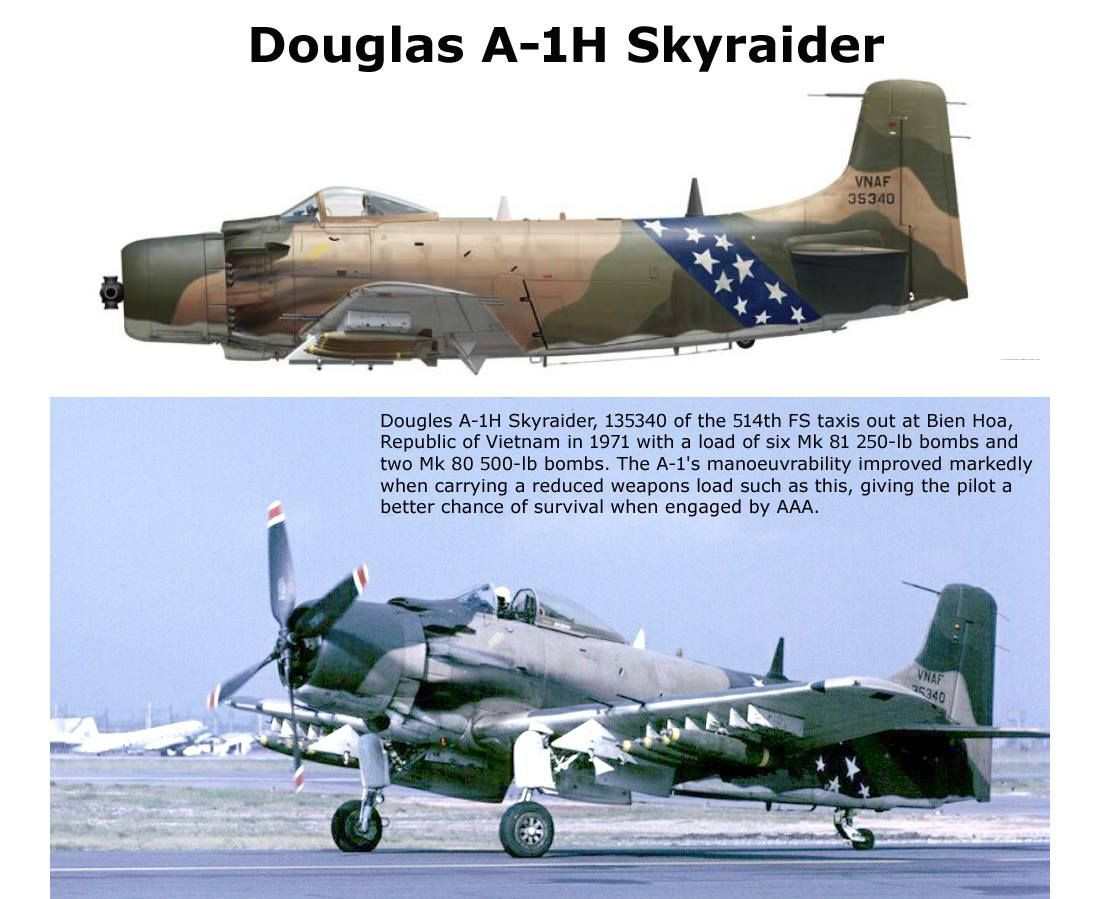 Tuy nhiên, trong thời kỳ của máy bay động cơ phản lực, một chiếc máy bay chiến đấu sử dụng động cơ pít-tông là Douglass Skyraider vẫn tồn tại và được đánh giá cao là máy bay cường kích mặt đất chủ lực của Quân đội Mỹ và một số đồng minh của Mỹ.