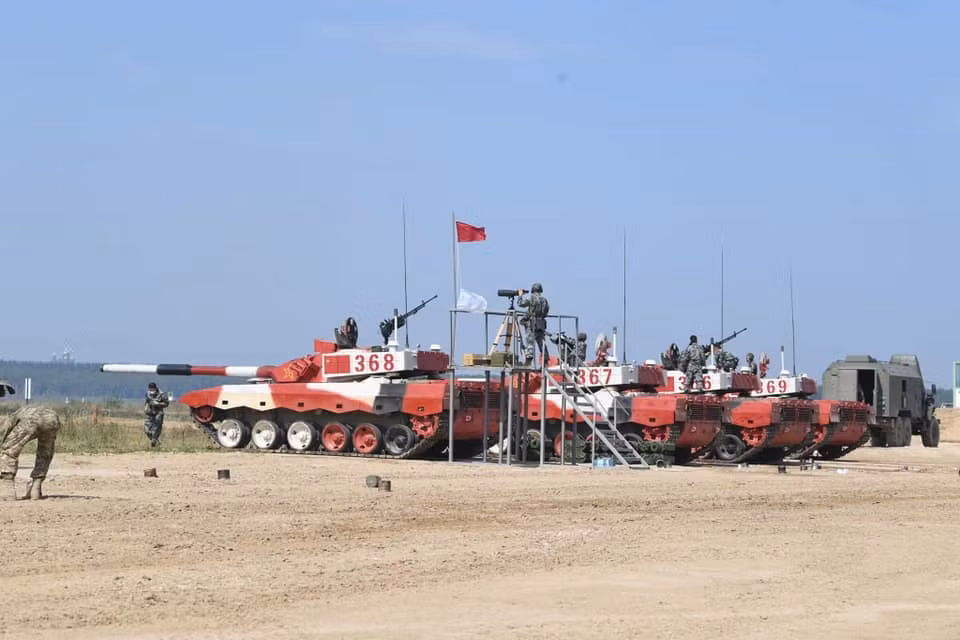 Đội tuyển Việt Nam bốc thăm trúng màu đỏ trong vòng bảng của Tank Biathlon năm nay. Đây cũng là một lợi thế và có thể nói là màu ưa thích của đội tuyển.