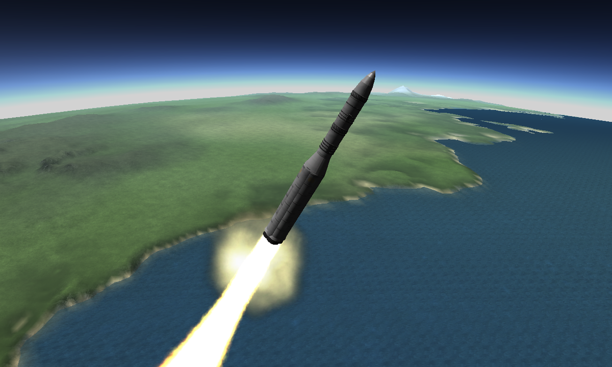 Đầu đạn của tên lửa Satan là 8.800 kg, trong khi tên lửa đạn đạo xuyên lục địa nặng nhất của Mỹ là Minuteman-3, chỉ mang được đầu đạn nặng 4.000 kg, thậm chí chưa bằng một nửa so với Satan. Về tầm bắn, Satan cũng đánh bại được đối thủ tốt nhất, tầm bắn của Minuteman-3 của Mỹ là 9.700 km, và Satan là 16.000 km. Ảnh: Tên lửa Minuteman-3.