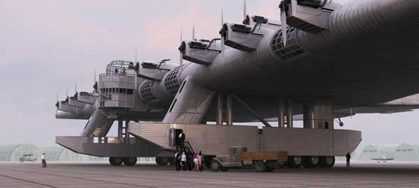 Ngoài ra, Không quân Liên Xô đã thử nghiệm một số dự án thực sự hoành tráng, bao gồm máy bay ném bom hạng nặng K-7, nhưng trong lần bay thử thứ 8, nó đã bị rơi, khiến 14 người trên máy bay thiệt mạng.