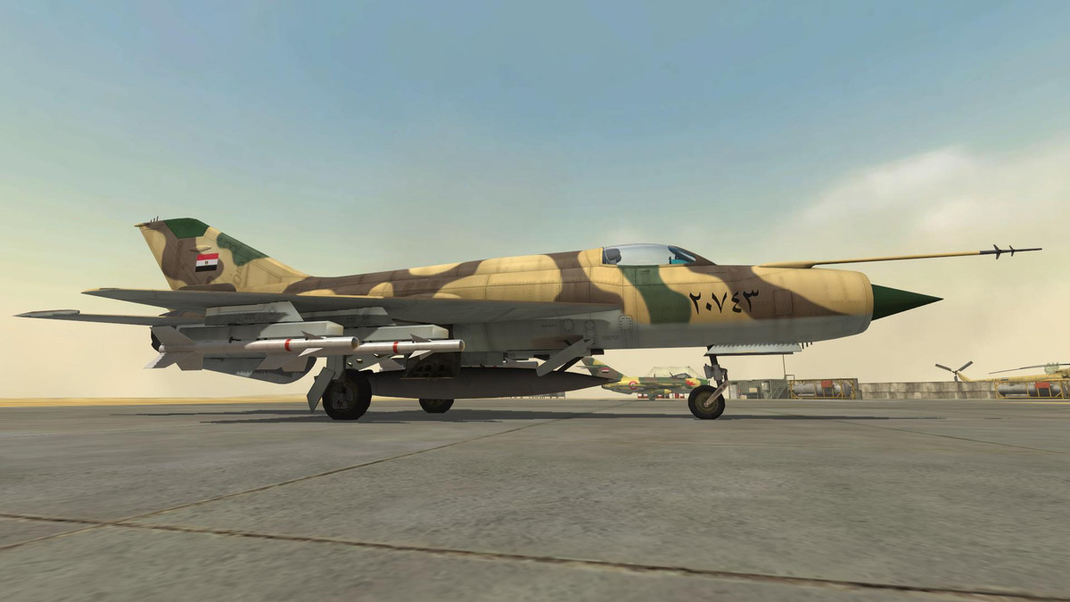 Người Ả Rập ở Trung Đông có MiG-21 sớm hơn Việt Nam; từ năm 1962, những quốc gia Trung Đông đã được Liên Xô trang bị MiG-21, đầu tiên là Ai Cập, Syria và Iraq. Lúc này, nhờ có MiG-21, lợi thế về không quân nghiêng về các quốc gia Trung Đông.