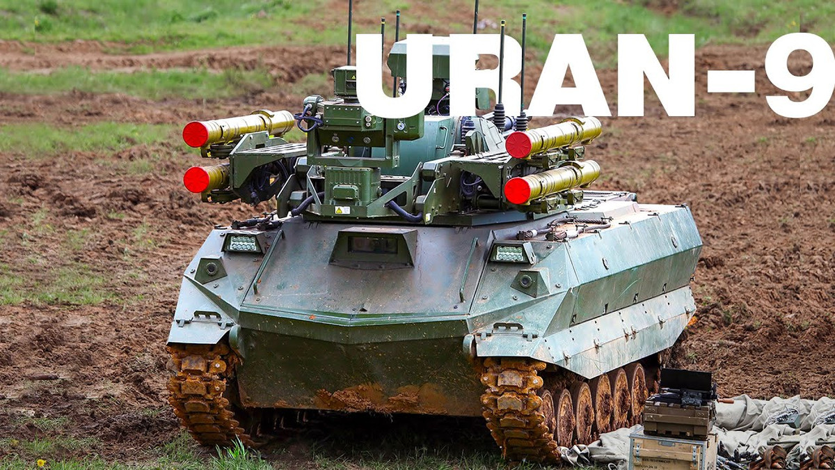 Vũ khí trang bị cơ bản bao gồm pháo tự động 30mm 2A72, súng máy đồng trục 7,62 mm, bốn tên lửa chống tăng có điều khiển (ATGM) Ataka (hoặc loại khác); để tiêu diệt mục tiêu bộ binh, Uran-9 được trang bị 12 ống tên lửa nhiệt áp Shmel-M. Để tiêu diệt UAV, Uran-9 được trang bị tên lửa phòng không tầm thấp Igla hoặc Strela.