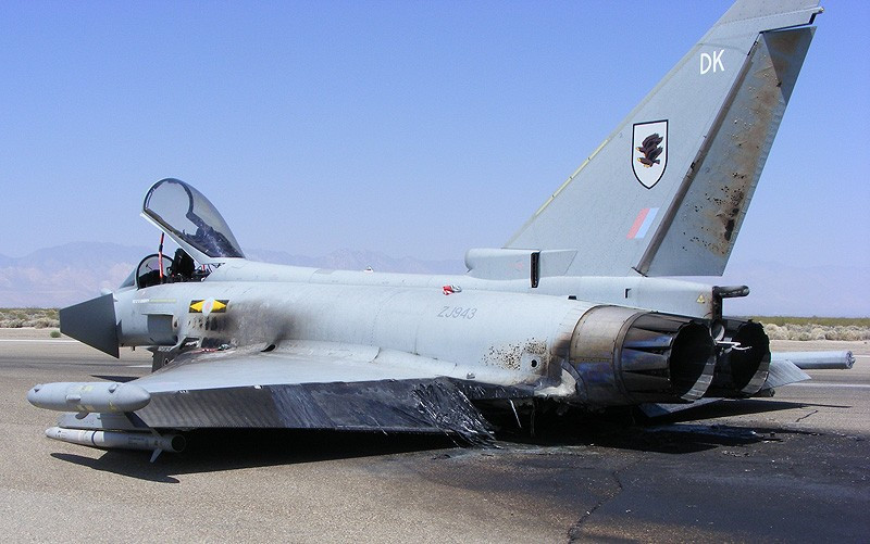 Các quốc gia châu Âu sử dụng Eurofighter Typhoon chủ yếu để bảo vệ biên giới của họ, cũng như của Liên minh châu Âu và các quốc gia này chưa hề sử dụng trong chiến đấu. Trường hợp duy nhất là Ả Rập Saudi sử dụng Typhoon của họ để không kích tại chiến trường Yemen. Nguồn ảnh: Pinterest.