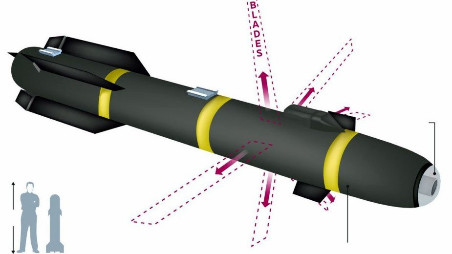 Theo thông tin, tên lửa Hellfire có tên mã R9X, giành cho nhiệm vụ này, không sử dụng đầu đạn nổ truyền thống, mà sử dụng động năng để phóng ra 6 lưỡi dao sắc bén ẩn trong vỏ tên lửa, để khi bắn trúng mục tiêu sẽ “bắn nát mục tiêu của cuộc tấn công”.