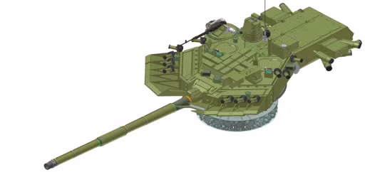 Tháp pháo sẽ được chia thành ba ngăn riêng biệt cho pháo thủ và chỉ huy xe tăng. Bằng cách này, nó sẽ cung cấp khả năng bảo vệ nâng cao mà không cần tăng kích thước tổng thể và hạn chế tăng khối lượng tối thiểu.