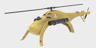 Máy bay không người lái Blowfish A2 dài 183cm, cao 61cm, có tốc độ tối đa 130 km một giờ; UAV này có thể được trang bị đạn cối 60 mm và súng phóng lựu 40 mm.