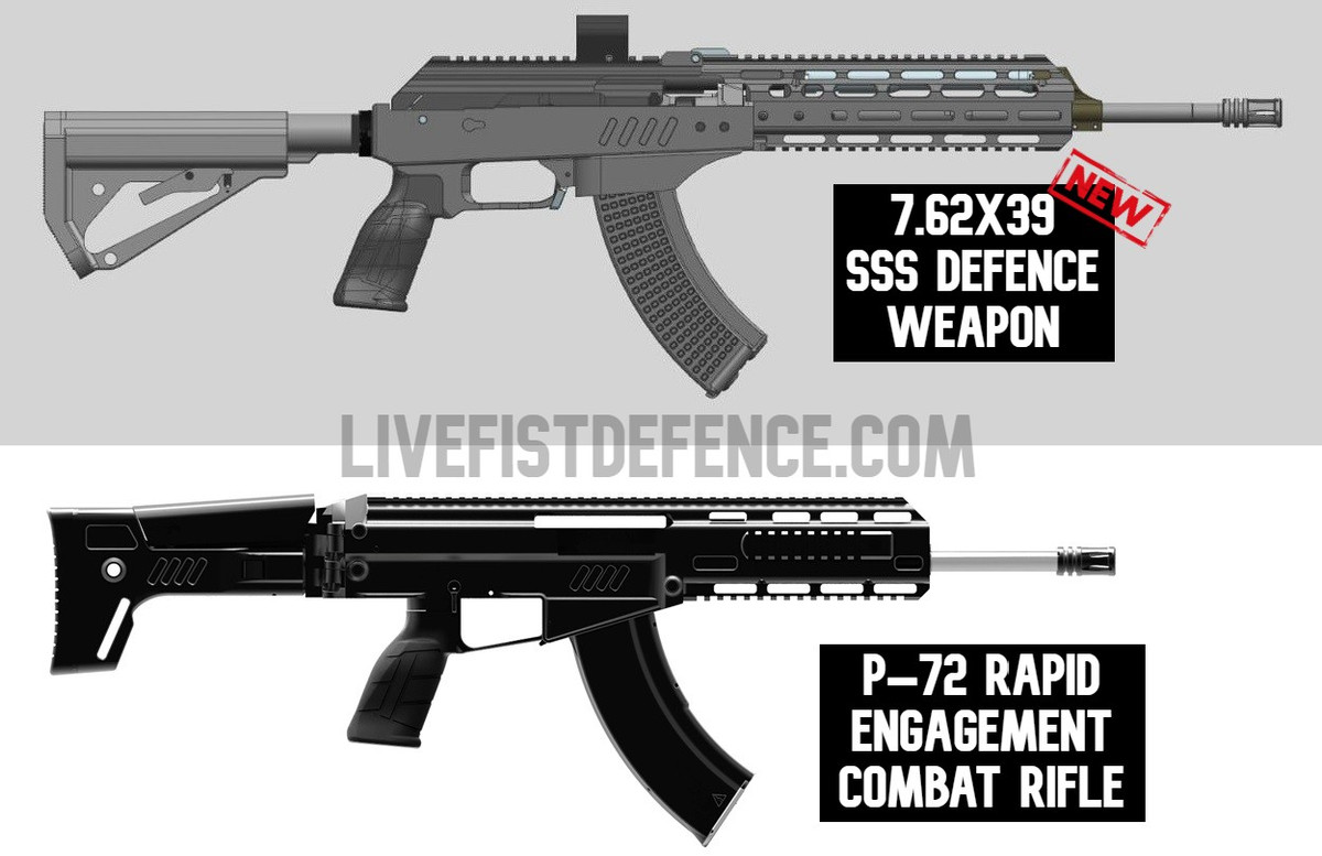 Quân đội Ấn Độ không muốn bỏ tất cả trứng vào cùng một giỏ. Rất thuận tiện cho Quân đội Ấn Độ khi sử dụng súng trường tiến công M-16 hoặc AK. Nhưng với P-72 thì hoàn toàn khác, vì đây là loại súng được thiết kế mới. Tuy nhiên, P-72 là dòng súng đa dụng, sẽ có nhiều biến thể, chẳng hạn như carbine. Do đó, P-72 vẫn có triển vọng tốt.