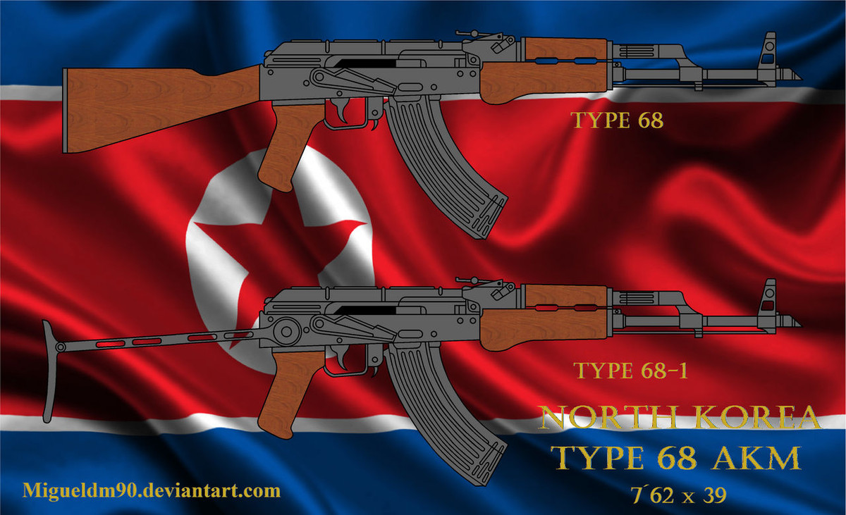 Súng trường tiến công Type 68 cũng được xuất khẩu rộng rãi ra nước ngoài, cho lực lượng du kích El Salvador, Khơ me đỏ. Type 68 hiện vẫn còn trong biên chế của các đơn vị dự bị và tuyến sau của Quân đội Triều Tiên, vì nguồn đạn 7,62, còn nhiều trong kho dự trữ chiến đấu.