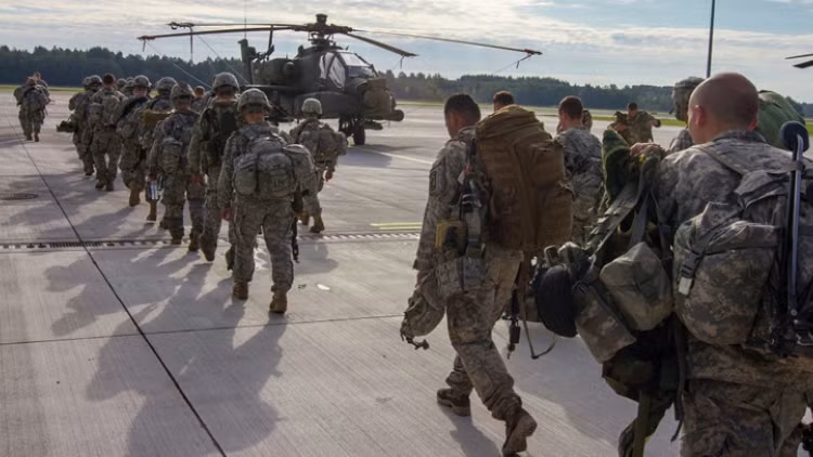 Ngay sau đó, chính phủ Đức huy động các máy bay vận tải từ của lực lượng không quân. Quyền chỉ huy tác chiến thuộc về Bộ Tư lệnh Vận tải Hàng không Châu Âu. Lực lượng tham gia là các binh sĩ từ Tiểu đoàn Dù 373 và cảnh sát quân sự của Tiểu đoàn 252. Ngoài ra còn có một đơn vị tác chiến của hải quân bao gồm các tàu khu trục nhỏ.