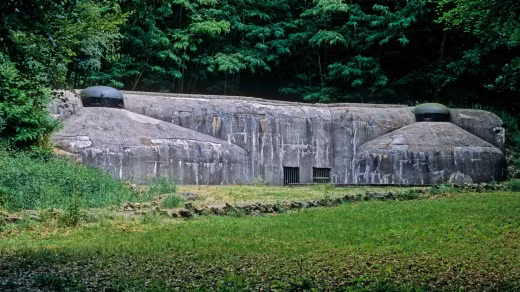 Tuyến phòng thủ gồm các tường thành bê tông với nhiều ụ chống tăng, lô cốt đại bác, ổ súng máy và tiền đồn quân sự. Theo kế hoạch an ninh quốc gia của Pháp, phòng tuyến Maginot sẽ làm chậm bước tấn công của quân địch, tạo đủ thời gian để lực lượng chủ lực chi viện.