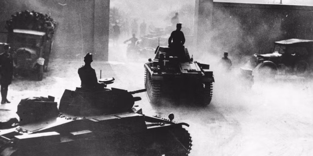 Sự xuất hiện của xe tăng Đức ở hậu phương Liên Xô, thường khiến các sư đoàn dự bị của Liên Xô hoảng sợ, mất trật tự, kéo theo phòng thủ sụp đổ. Nhưng Quân đội Đức phạm sai lầm đã tiến quá xa, mà không dừng lại để củng cố chiến quả.