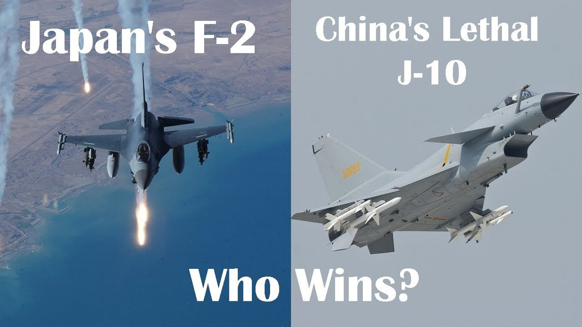 Cả F-2 và J-10 đều là những chiến đấu cơ hạng nhẹ, một động cơ; nếu J-10 được Không quân Trung Quốc đưa vào biên chế năm 2005, thì chiến đấu cơ F-2 của Nhật Bản được đưa vào trang bị từ năm 2000. 