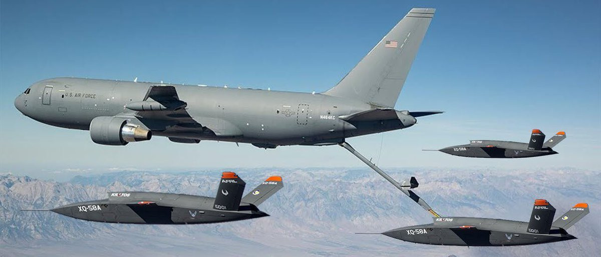 Trung Quốc cũng cho rằng, Mỹ đang đi đầu trong việc chuyển đổi mô hình tác chiến phối hợp giữa máy bay có phi công điều khiển và máy bay không người lái, với chiến thuật “cánh bay đồng hành”; đây cũng là chiến thuật không chiến chủ yếu trong tương lai.