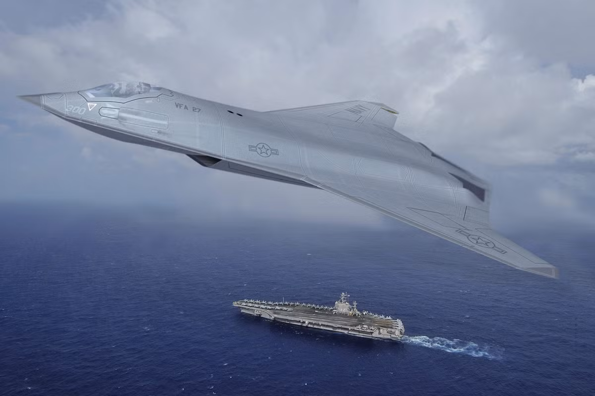 Về tiêm kích hạm cũng là những vấn đề đặt ra cho vũ khí tương lai của Hải quân. Ngay cả khi Hải quân Mỹ đang “vật lộn” với việc sử dụng sao cho hiệu quả máy bay chiến đấu thế hệ thứ năm F-35 của họ (hiện phiên bản tiêm kích hạm F-35C chưa đưa vào biên chế), thì Mỹ đã lên kế hoạch phát triển máy bay chiến đấu thế hệ thứ sáu.