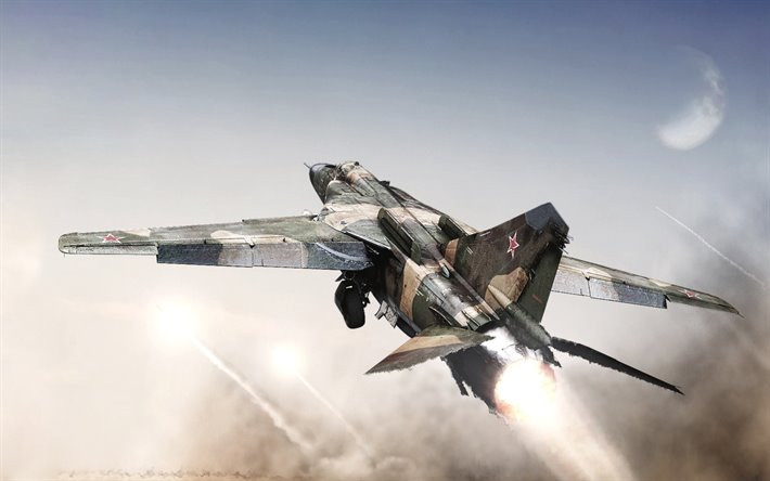 Tệ hơn, máy bay chiến đấu MiG-23 của Libya thường xuyên bị bắn hạ bởi các máy bay phản lực MiG-21 của Ai Cập trong Chiến tranh Libya-Ai Cập, và hai chiếc MiG-23 đã bị bắn hạ bởi hai chiếc tiêm kích F-14 Tomcats của Hải quân Mỹ, trong cuộc giao tranh Tobruk năm 1989. 
