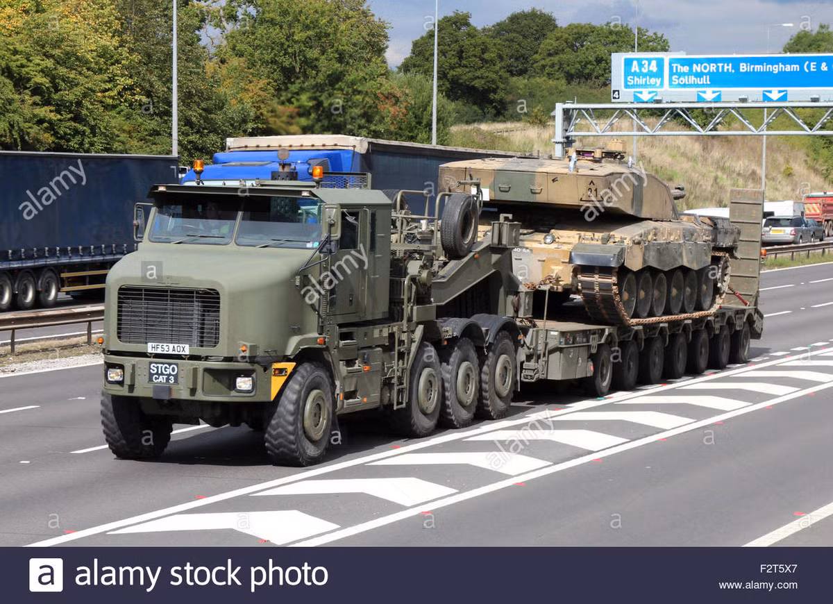 Như vậy Quân đội Mỹ sẽ phải dựa vào nhiều phương tiện vận tải, để vận chuyển các đơn vị thiết giáp được trang bị M1A2SEPV3 từ lãnh thổ Mỹ đến chiến trường châu Âu. Đầu tiên các xe tăng này sẽ được vận tải bằng tàu từ căn cứ đến các cảng của Mỹ, tàu vận tải sẽ vận chuyển sang các cảng châu Âu.