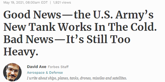 Theo trang web Forbes của Mỹ, Quân đội Mỹ đã hoàn thành việc thử nghiệm loại xe tăng mới nhất của họ, trong điều kiện thời tiết băng giá. Các nhà thử nghiệm cho biết, xe tăng chủ lực M1A2 SEPv3 (hay còn gọi là M1A2C) hoàn toàn thích ứng với nhiệt độ cực lạnh ở vùng cận Bắc Cực, thuộc bang Alaska. 