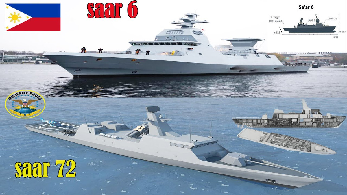 Thứ hai, hiệu suất tàng hình tốt hơn. Khinh hạm lớp Saar 6 có khả năng tàng hình mạnh hơn so với lớp Saar 5. Thiết kế thân tàu rất đơn giản và ấn tượng, tất cả các tên lửa phòng không đều sử dụng hệ thống phóng thẳng đứng, tên lửa chống hạm được giấu trong tường chắn. 