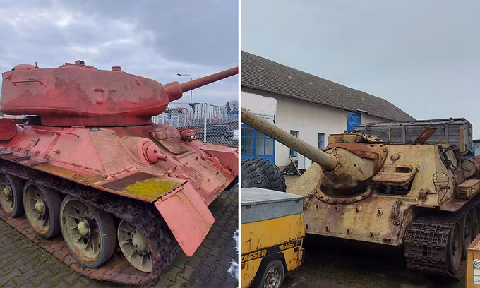 Nhà sưu tập vũ khí lịch sử giấu tên đã sở hữu những vũ khí này từ những năm 1990. Anh ta tin rằng mình sở hữu xe tăng và pháo tự hành một cách hợp pháp, nhưng không chắc liệu chúng đã được vô hiệu hóa vũ khí đúng cách hay chưa.