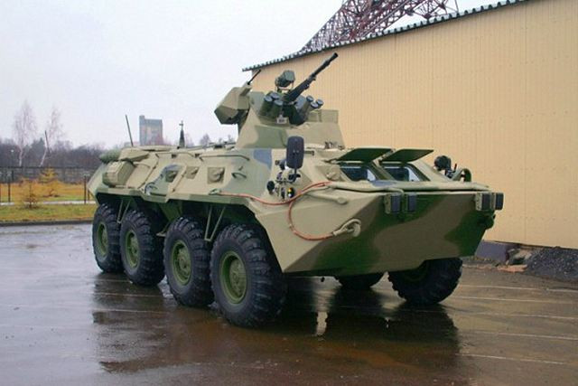 Xe bọc thép chở quân được chuyển giao chính là BTR-82A, xe sẽ được biên chế cho tiểu đoàn hải quân đánh bộ đặc nhiệm 382, thuộc lữ đoàn hải quân đánh bộ 810 của Hạm đội biển Đen, đóng quân tại thị trấn Temryuk trên bờ biển Azov.