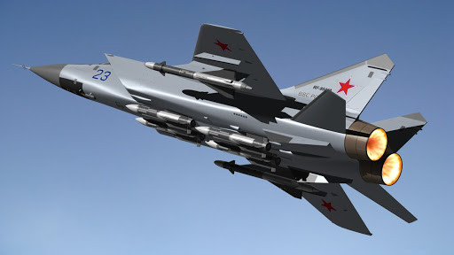 MiG-31 được trang bị các tên lửa đánh chặn triển khai radar mảng pha Zaslon-M hiện đại, cũng như tên lửa không đối không R-37 với tầm bắn lên đến 400km đạt tốc độ siêu thanh và đầu đạn nặng 60kg. Hơn 100 máy bay hiện đang được Nga cất giữ, một số được cho là đã được đưa ra khỏi kho bảo quản và hiện đại hóa vào nửa cuối những năm 2020.